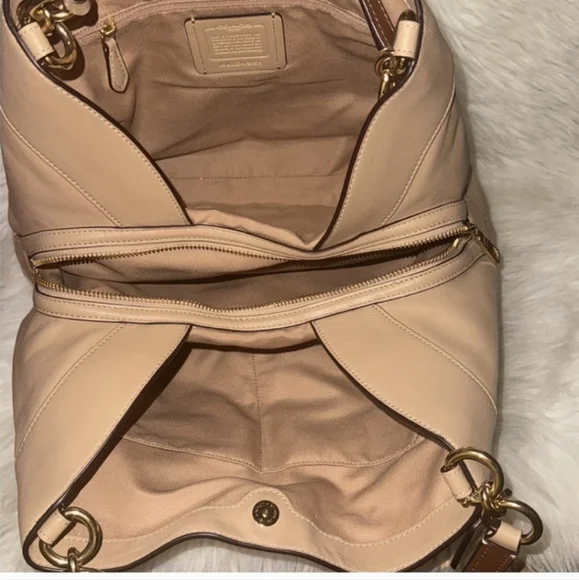Coach NWOT Elegant Tan Women's Bag - Picture 5 of 13